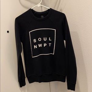 SoulCycle NWPT pullover long sleeve sweatshirt